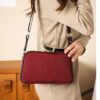 Multi-Section Waterproof Printed Women's Bag