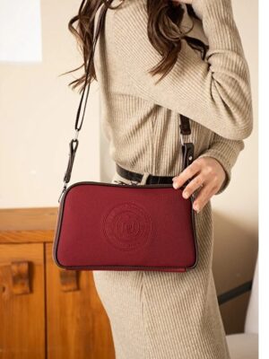 Multi-Section Waterproof Printed Women's Bag
