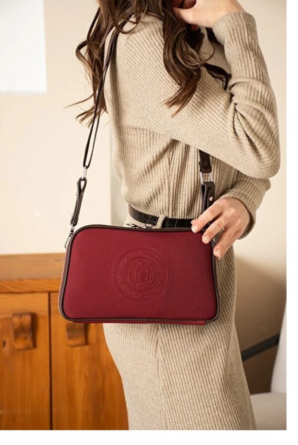 Multi-Section Waterproof Printed Women's Bag