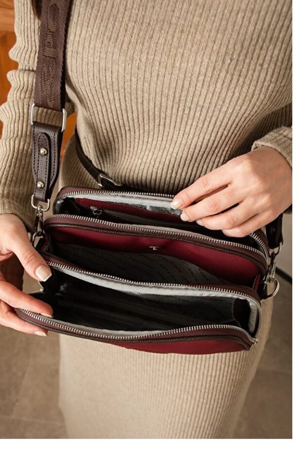 Multi-Section Waterproof Printed Women's Bag