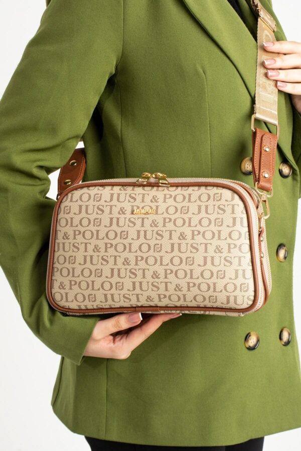 Women's Waterproof Printed Shoulder Bag with 5 Compartments