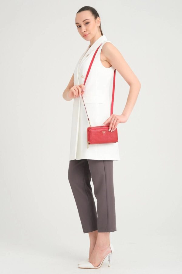Women's Wallet Bag with Adjustable Strap
