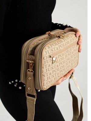 Multi-Section Waterproof Printed Women's Bag