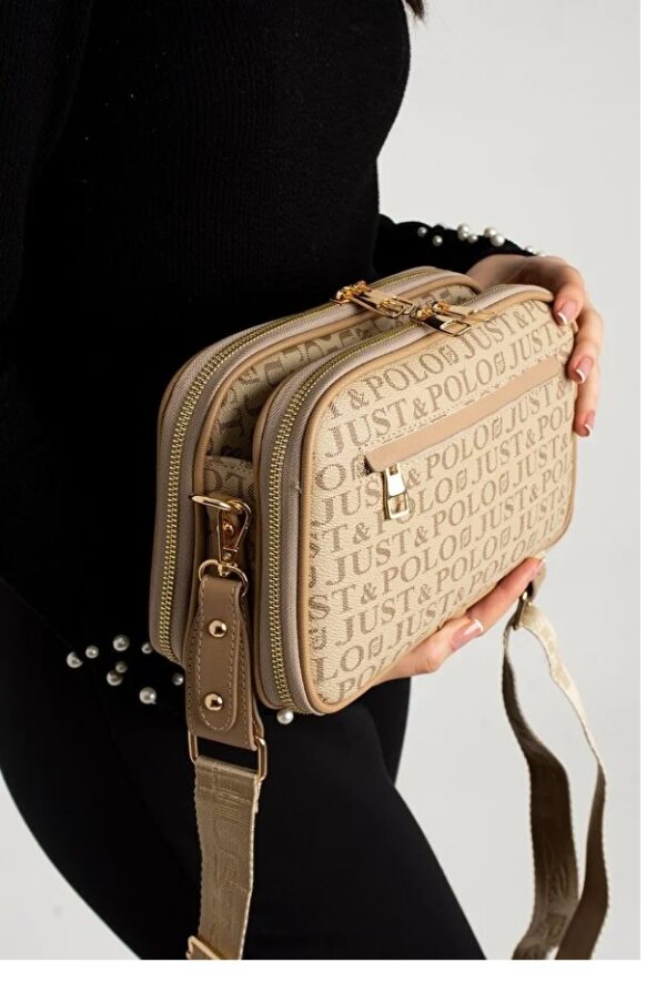 Multi-Section Waterproof Printed Women's Bag