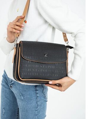 Adjustable Strap Textured Handbag for Women