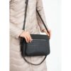 Just Polo Women's Large Embossed Shoulder Bag