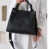 Modern Top Handle Tote with Adjustable Shoulder Strap