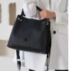 Modern Top Handle Tote with Adjustable Shoulder Strap