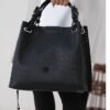 Modern Top Handle Tote with Adjustable Shoulder Strap
