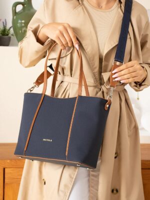 Large Women's Handbag with Long Strap