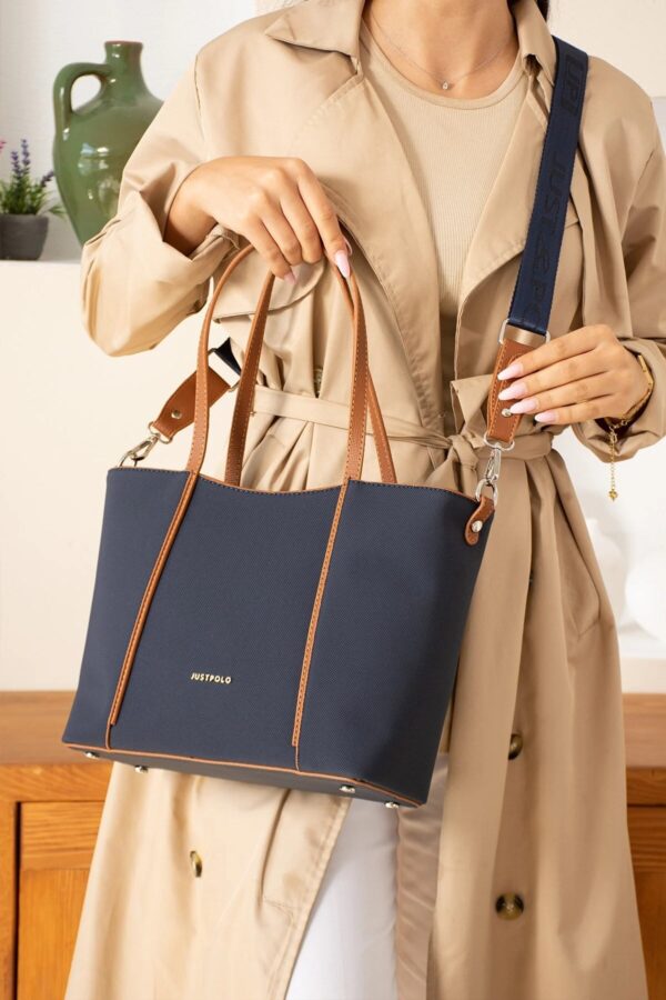 Large Women's Handbag with Long Strap