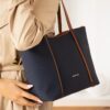 Large Women's Handbag with Long Strap