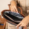 Large Women's Handbag with Long Strap