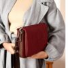 Adjustable Strap Textured Handbag for Women